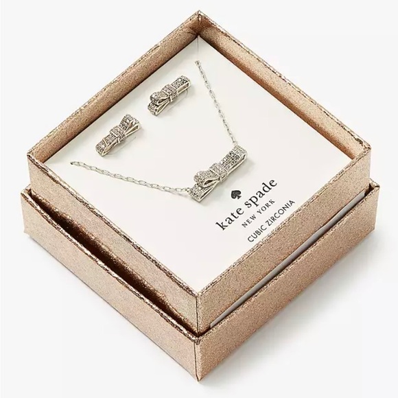 Kate spade earrings and necklace gift set - BNIB - Picture 1 of 3